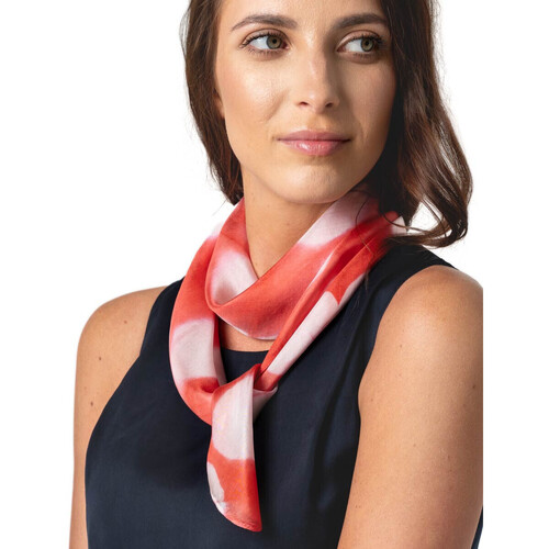 Allée Du Foulard Carré de Soie Tie Dye Kinchi Rouge - Accessoires textile  echarpe Femme 59,90 €