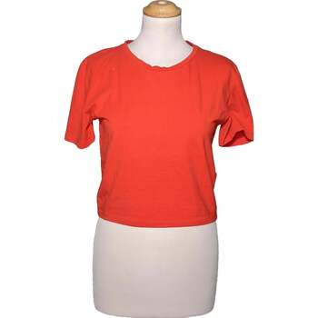 Vêtements Femme T-shirts & Polos Zara top manches courtes  38 - T2 - M Rouge Rouge
