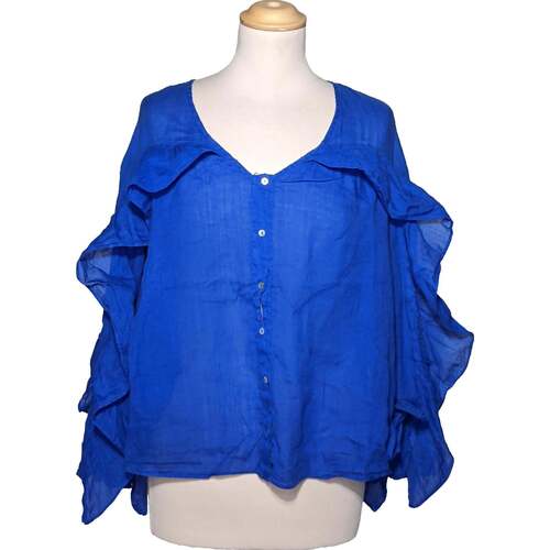 Vêtements Femme Chemises / Chemisiers Zara chemise  34 - T0 - XS Bleu Bleu
