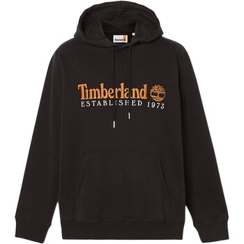 Vêtements Homme Sweats Timberland Sweat à Capuche Logo Brush Back Noir