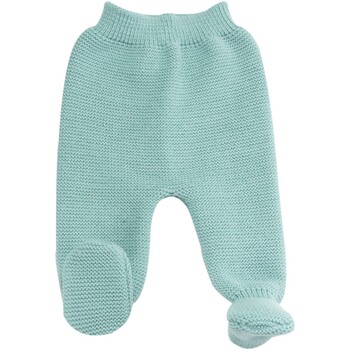 Vêtements Enfant Pantalons fluides / Sarouels Trois Kilos Sept Pantalon maille bébé Vert