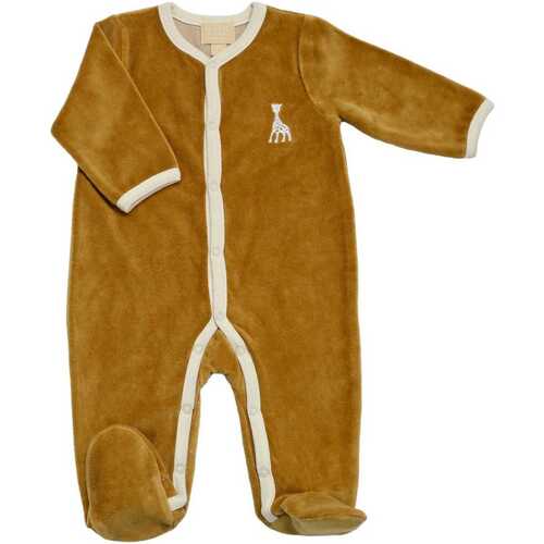 Vêtements Enfant Pyjamas / Chemises de nuit Trois Kilos Sept Dors bien naissance - Sophie la girafe© Marron