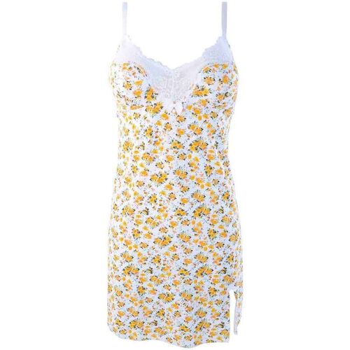 Vêtements Femme Pyjamas / Chemises de nuit Brigitte Bardot Nuisette jaune Joli Minois Jaune