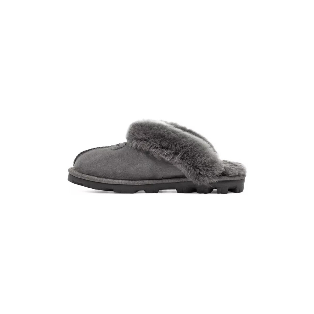 Chaussures Men Chaussons UGG Chausson Mules  COQUETTE Gris