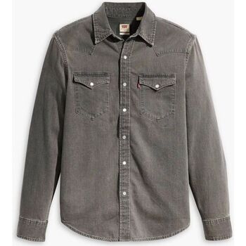 Vêtements Homme Chemises manches longues Levi's 85745 0148 - CLASSIC WESTERN-CALYPSO Gris