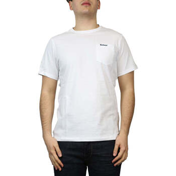 Vêtements Homme T-shirt De Sport Sur Mesure Barbour  Blanc