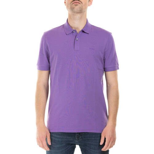 Vêtements Homme T-shirts & Polos BOSS  Violet