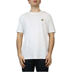Vêtements Homme T-shirts & Polos Lyle & Scott  Blanc
