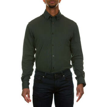 Vêtements Homme Chemises manches longues Selected  Vert