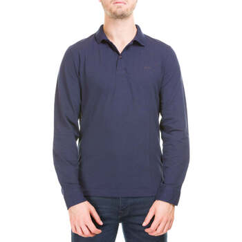 Vêtements Homme wallets suitcases pens stripe-detail polo-shirts men Knitwear Sun68  Bleu