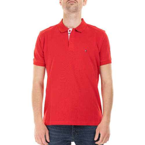 Vêtements Homme T-shirts & Polos Tommy Hilfiger  Rouge