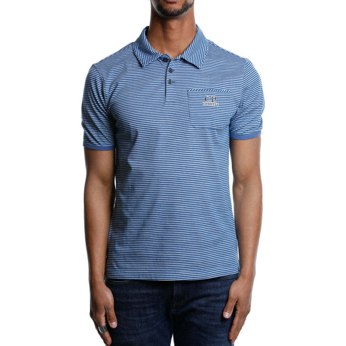Vêtements Homme Shirt with decorative belt C.p. Company  Bleu