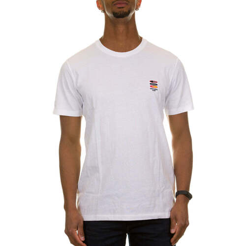 Vêtements Homme T-shirts & Polos Selected  Blanc