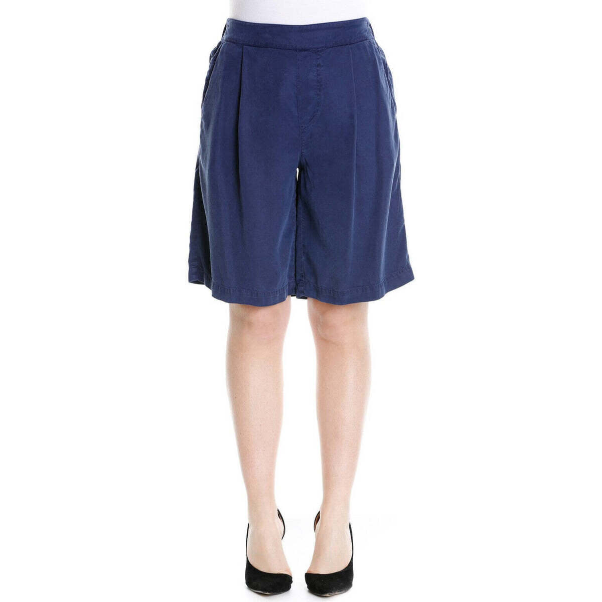 Vêtements Femme contrasting-waistband track pants  Bleu