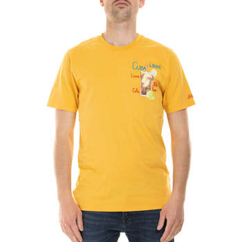 Vêtements Homme T-shirts & Polos Bouts de canapé / guéridons  Jaune
