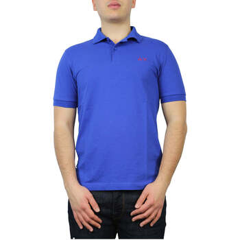 Vêtements Homme Materiel button-up long-sleeve shirt Sun68  Bleu