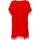 Vêtements Femme Tuniques Alberto Cabale Tunique de Plage Cover Easy Rouge Rouge