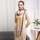 Accessoires textile Femme Calvin Klein Jeans Echarpe en cachemire Bigcase jaune Jaune
