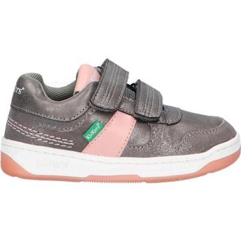 Chaussures Fille Baskets mode Kickers 910860-30 KALIDO Gris