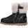 Chaussures Fille Bottes Kickers 878685-10 NONOFUR Noir