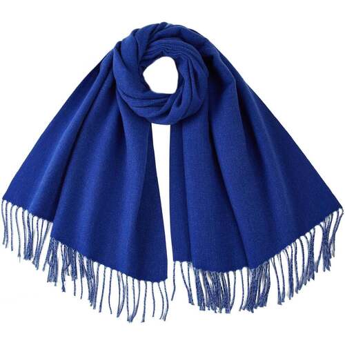 Accessoires textile Femme Linea Bootie Dis71 Versace Echarpe GIOVANNA Bleu Bleu