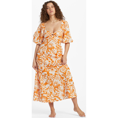 Vêtements Femme Robes Billabong Paradise Cove Orange