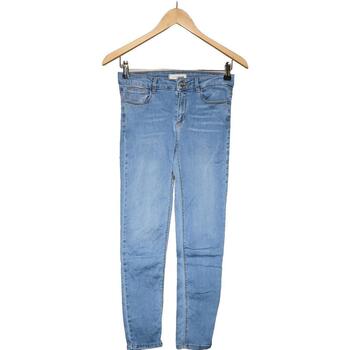 jeans pimkie  jean slim femme  36 - t1 - s bleu 