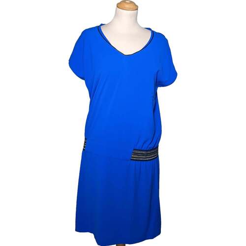 Vêtements Femme Robes courtes Miss Captain robe courte  38 - T2 - M Bleu Bleu