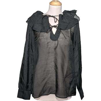 Vêtements Femme Tops / Blouses H&M cintr blouse  36 - T1 - S Noir Noir