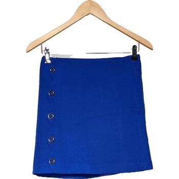Vêtements Femme Jupes Mango jupe courte  34 - T0 - XS Bleu Bleu