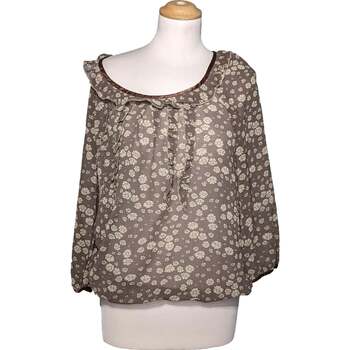 Vêtements Femme Tops / Blouses 1.2.3 blouse  36 - T1 - S Marron Marron