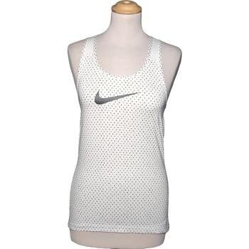 Vêtements Femme Débardeurs / T-shirts sans manche Nike Oreo débardeur  36 - T1 - S Blanc Blanc