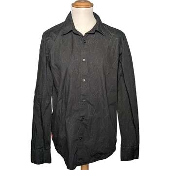 Vêtements Homme Chemises manches longues Levi's 40 - T3 - L Noir