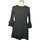 Vêtements Femme Robes courtes Missguided robe courte  36 - T1 - S Noir Noir