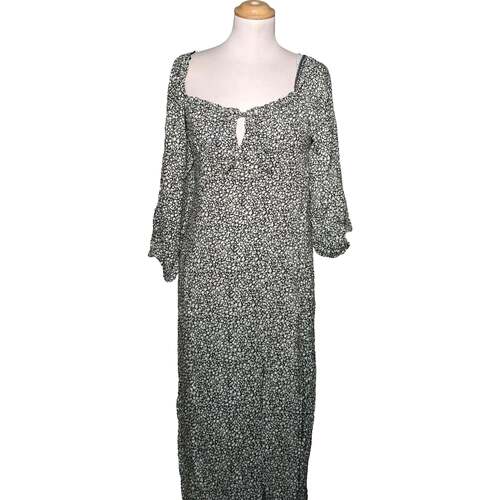Pull And Bear robe longue 38 - T2 - M Noir Noir - Vêtements Robes longues  Femme 9,00 €