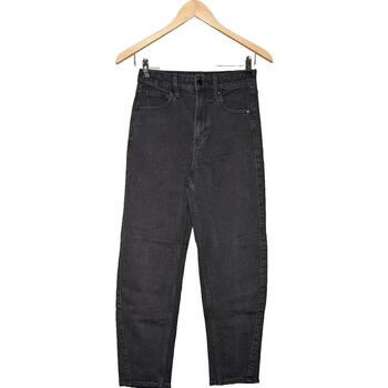 jeans gap  jean slim femme  34 - t0 - xs noir 
