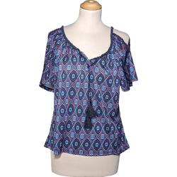 Vêtements Femme Mazzarelli stripe-print shirt Cache Cache 38 - T2 - M Bleu