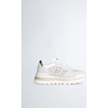 Liu Jo Sneakers plateforme en mesh lurex® Blanc