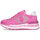 Chaussures Femme Baskets mode Liu Jo Sneakers plateforme en mesh lurex® Rose