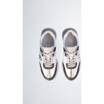 Liu Jo Sneakers plateforme avec détails monogramme Marron