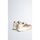 Chaussures Femme Baskets mode Liu Jo Sneakers avec résille glitter Beige