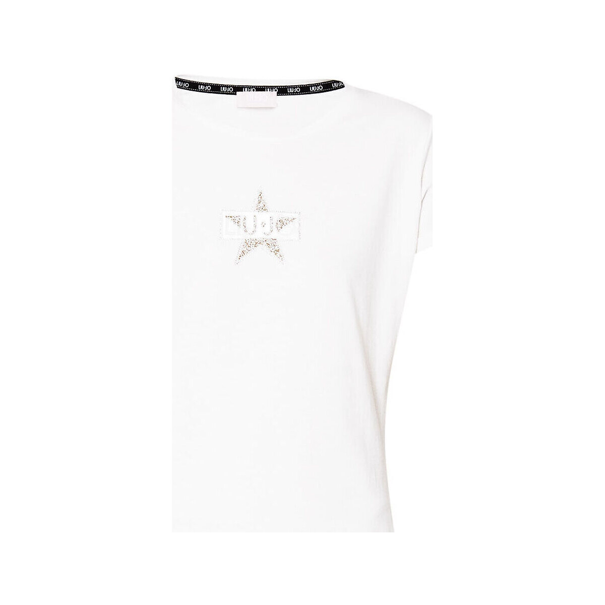 Vêtements Femme T-shirts & Polos Liu Jo T-shirt avec étoile et logo Beige