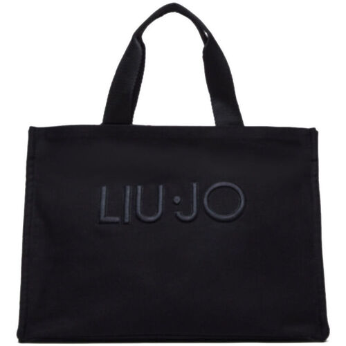 Sacs Femme Sacs porté épaule Liu Jo Shopper avec logo Noir