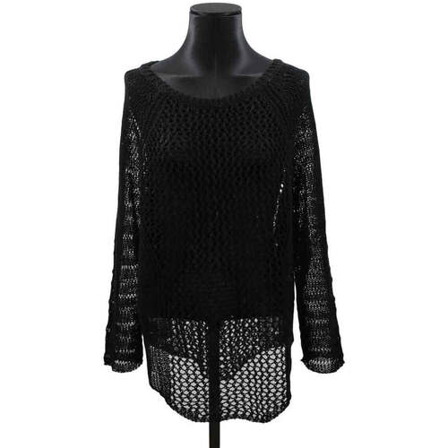 Vêtements Femme Sweats Zadig & Voltaire Tricot en lin Noir