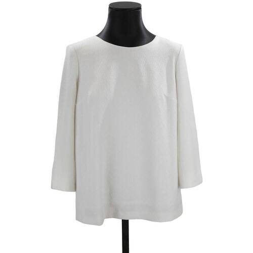 Vêanimal Femme Débardeurs / T-shirts sans manche Sézane Blouse Blanc