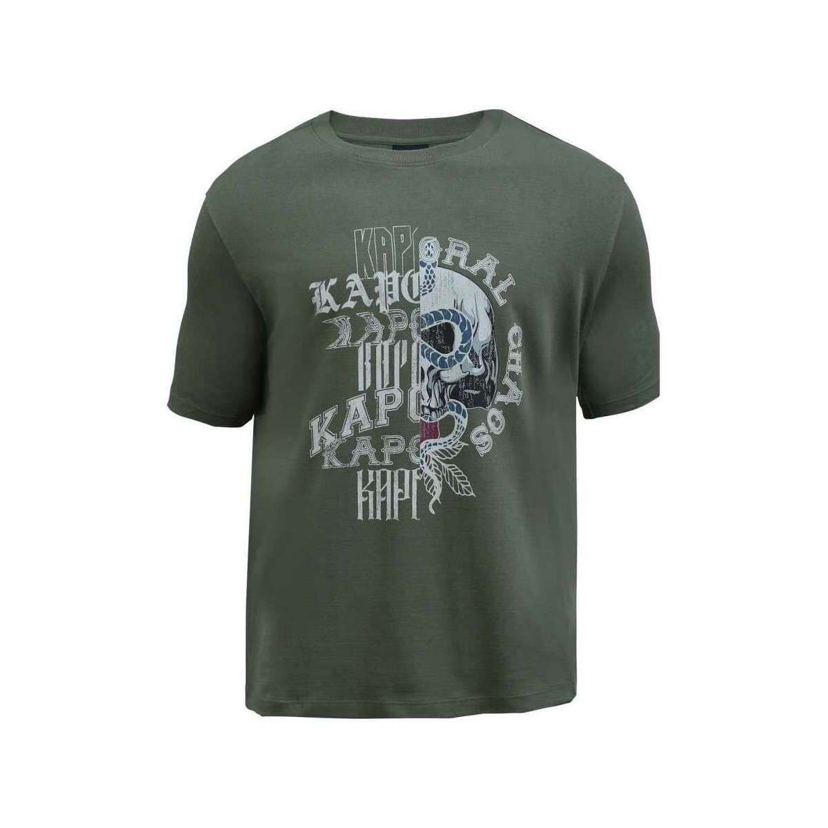 Vêtements Homme T-shirts manches courtes Kaporal 154914VTAH23 Kaki