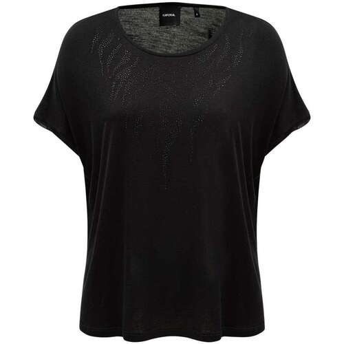 Vêtements Femme T-shirts manches courtes Kaporal 154934VTAH23 Noir