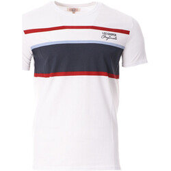Vêtements Racing T-shirts manches courtes Lee Cooper LEE-011483 Blanc