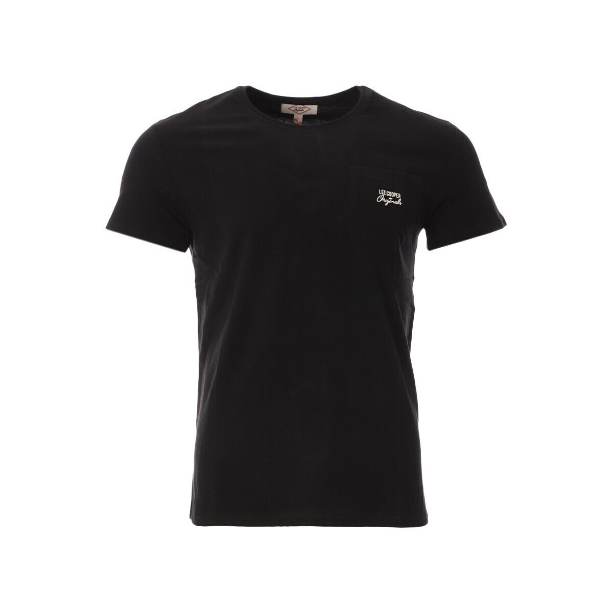 Vêtements Homme T-shirts fabric manches courtes Lee Cooper LEE-011129 Noir