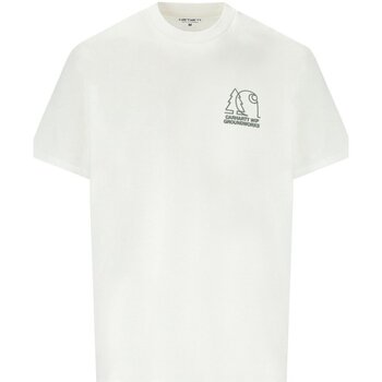 Vêtements Homme T-shirts & Polos Carhartt S/S Groundworks Blanc